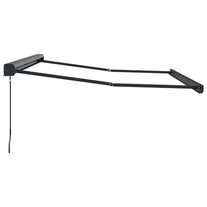 Tenda da Sole Antracite 3 x 2,5 m Metallo