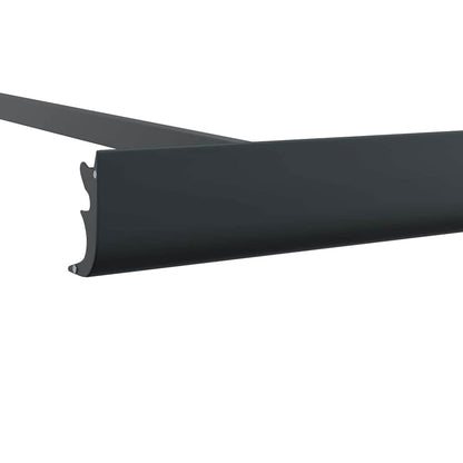 Tenda da Sole Antracite 3,5 x 2,5 m Metallo