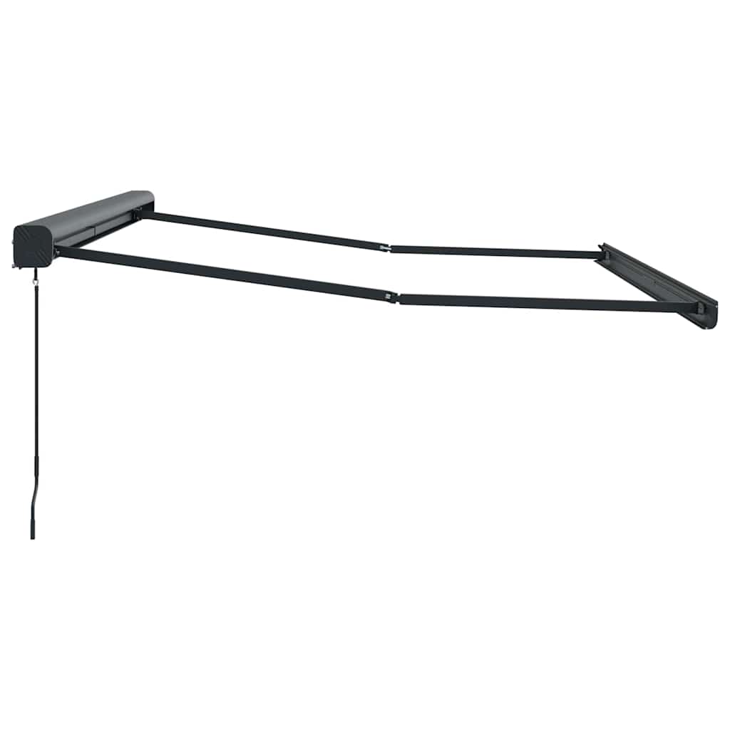 Tenda da Sole Antracite 3,5 x 2,5 m Metallo