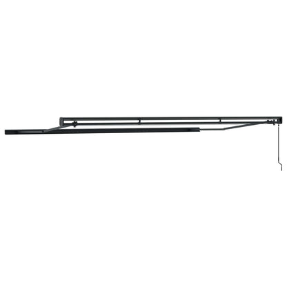 Telaio di tenda manuale 5 x 3 m Antracite