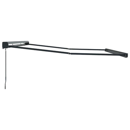 Tenda da Sole Antracite 5 x 3 m Metallo