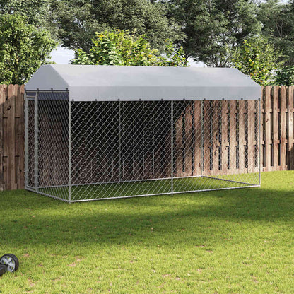 Canile da Esterno con Tetto 382x192x225 cm | homemem39