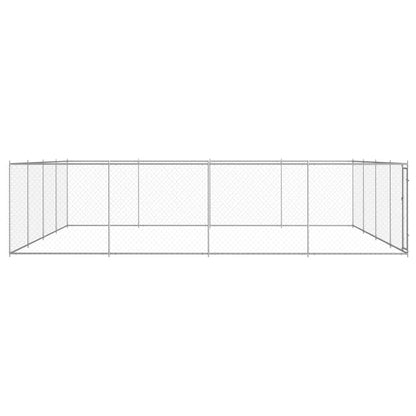 Canile da Esterno in Acciaio Zincato 760x760x185 cm | homemem39
