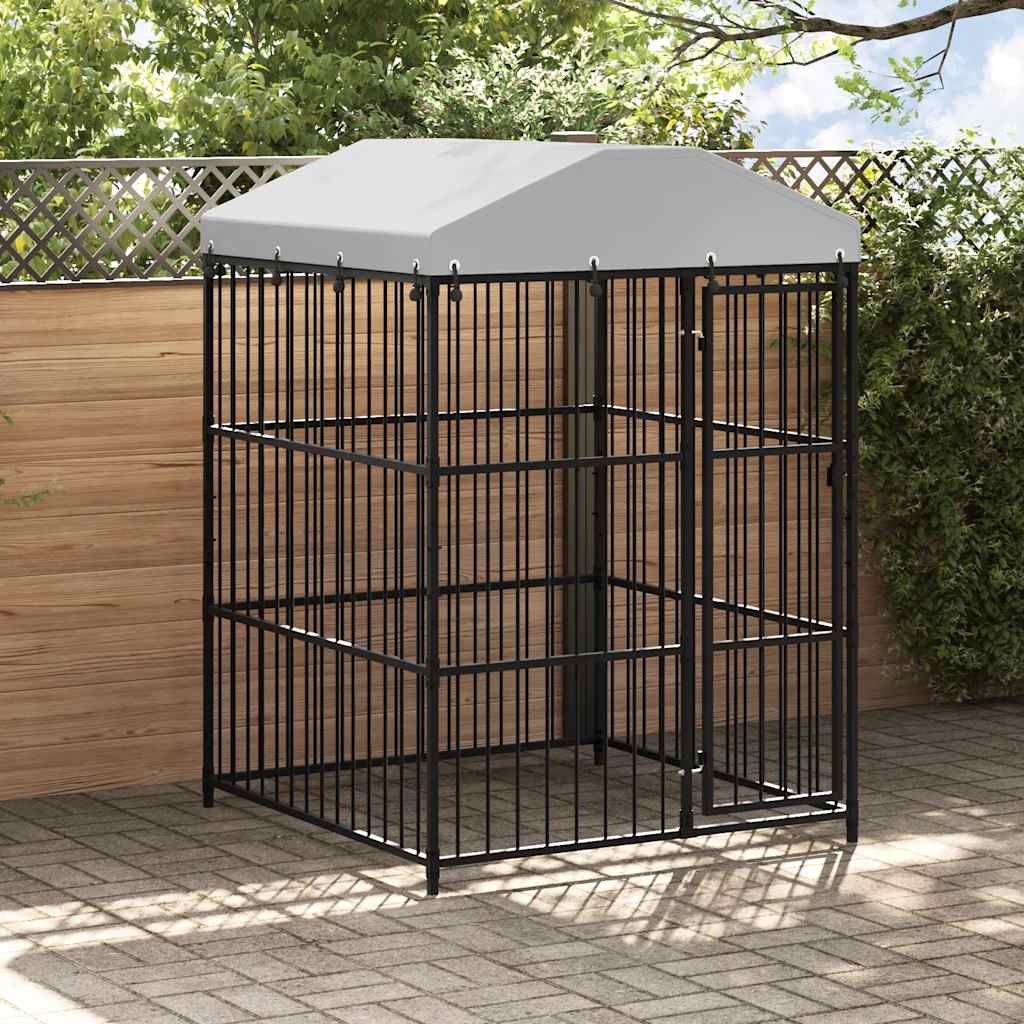 Canile da Esterno con Tetto 150x150x210 cm | homemem39