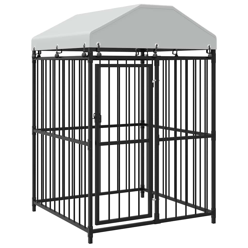 Canile da Esterno con Tetto 120x120x150 cm | homemem39