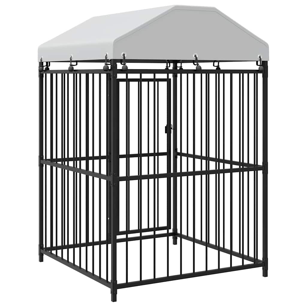 Canile da Esterno con Tetto 120x120x150 cm | homemem39