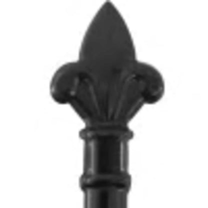 Cancello per recinzione Woerden Doppia porta con punta superiore 299,5x199,5 cm | homemem39