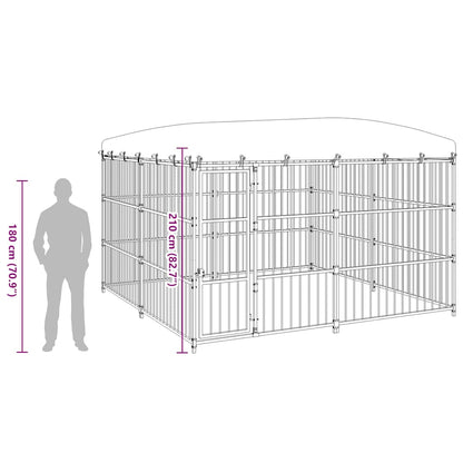Canile da Esterno con Tetto 300x300x210 cm | homemem39