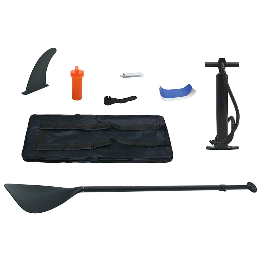 Set Tavola da SUP e Surf Gonfiabile Blu e Bianco - homemem39