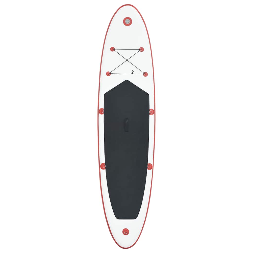 Set Tavola da SUP e Surf Gonfiabile Rosso e Bianco - homemem39