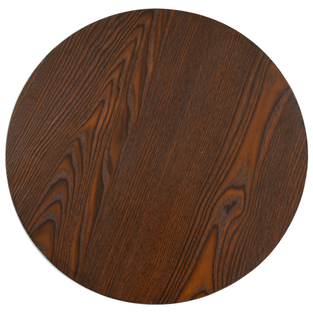 Tavolo da Bistrot Marrone Scuro 40 cm in MDF | homemem39
