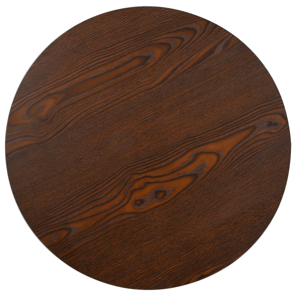 Tavolo da Bistrot Marrone Scuro 50 cm in MDF | homemem39