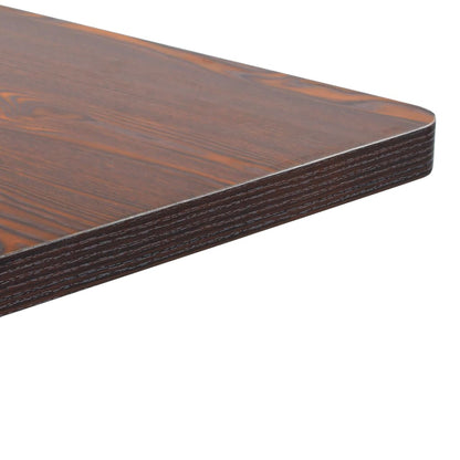 Tavolo da Bistrot Marrone Scuro 50x50 cm in MDF | homemem39