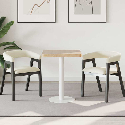 Tavolo da Bistrot Marrone Chiaro 60x60 cm in MDF