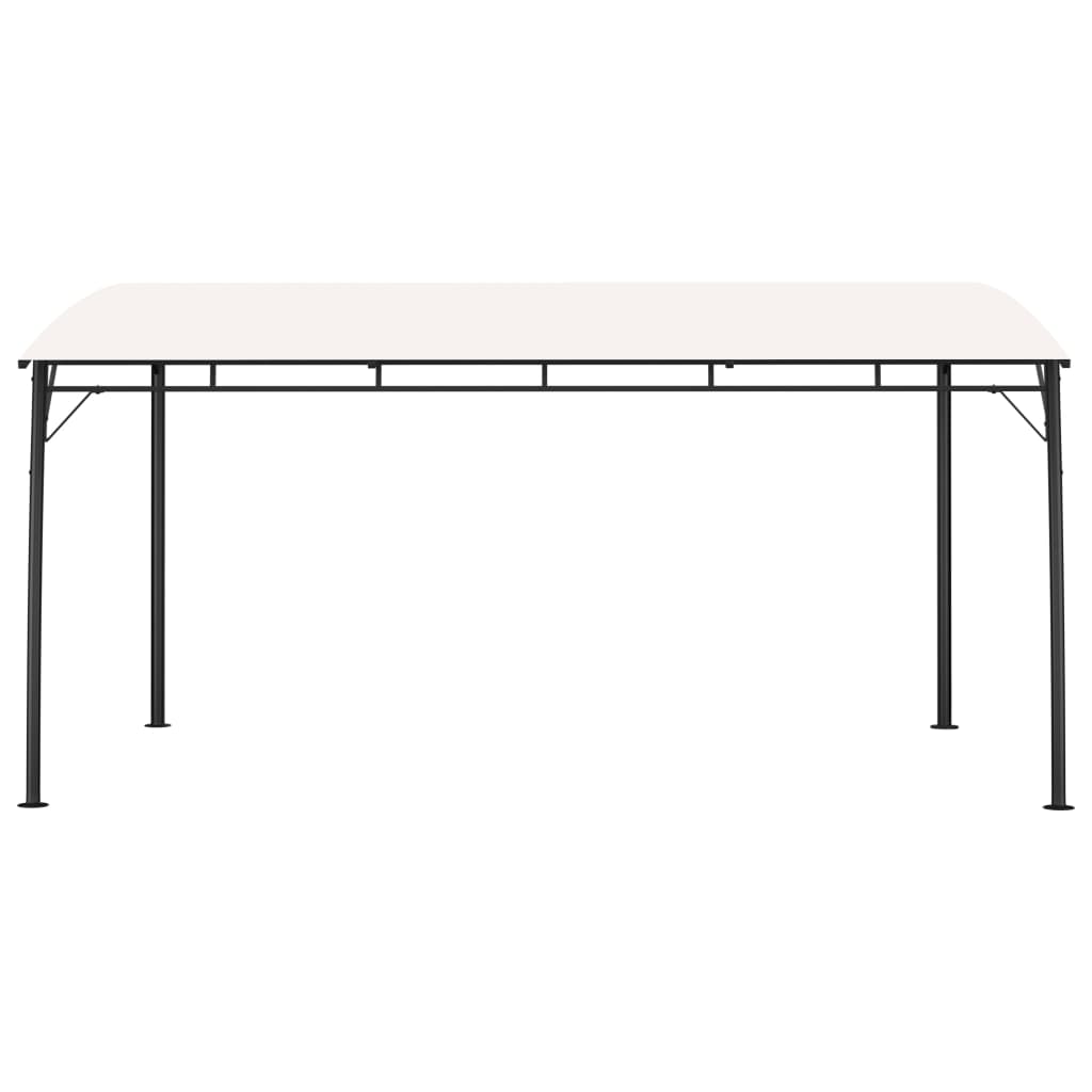 Tenda Parasole da Giardino 4x3x2,55 m Crema | homemem39