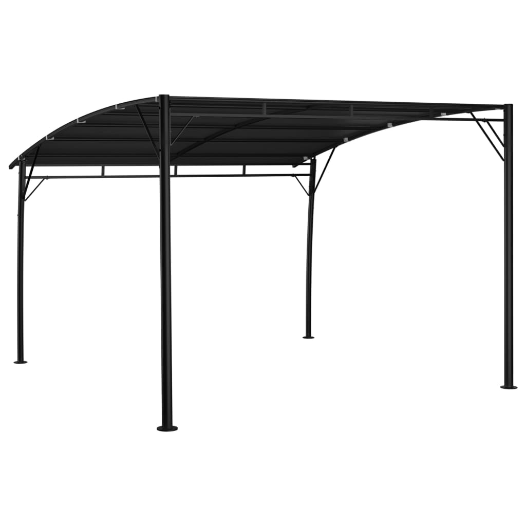 Tenda Parasole da Giardino 3x3x2,55 m Antracite | homemem39