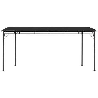 Tenda Parasole da Giardino 4x3x2,55 m Antracite