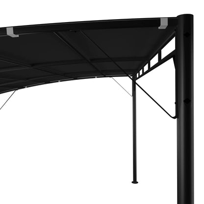 Tenda Parasole da Giardino 4x3x2,55 m Antracite