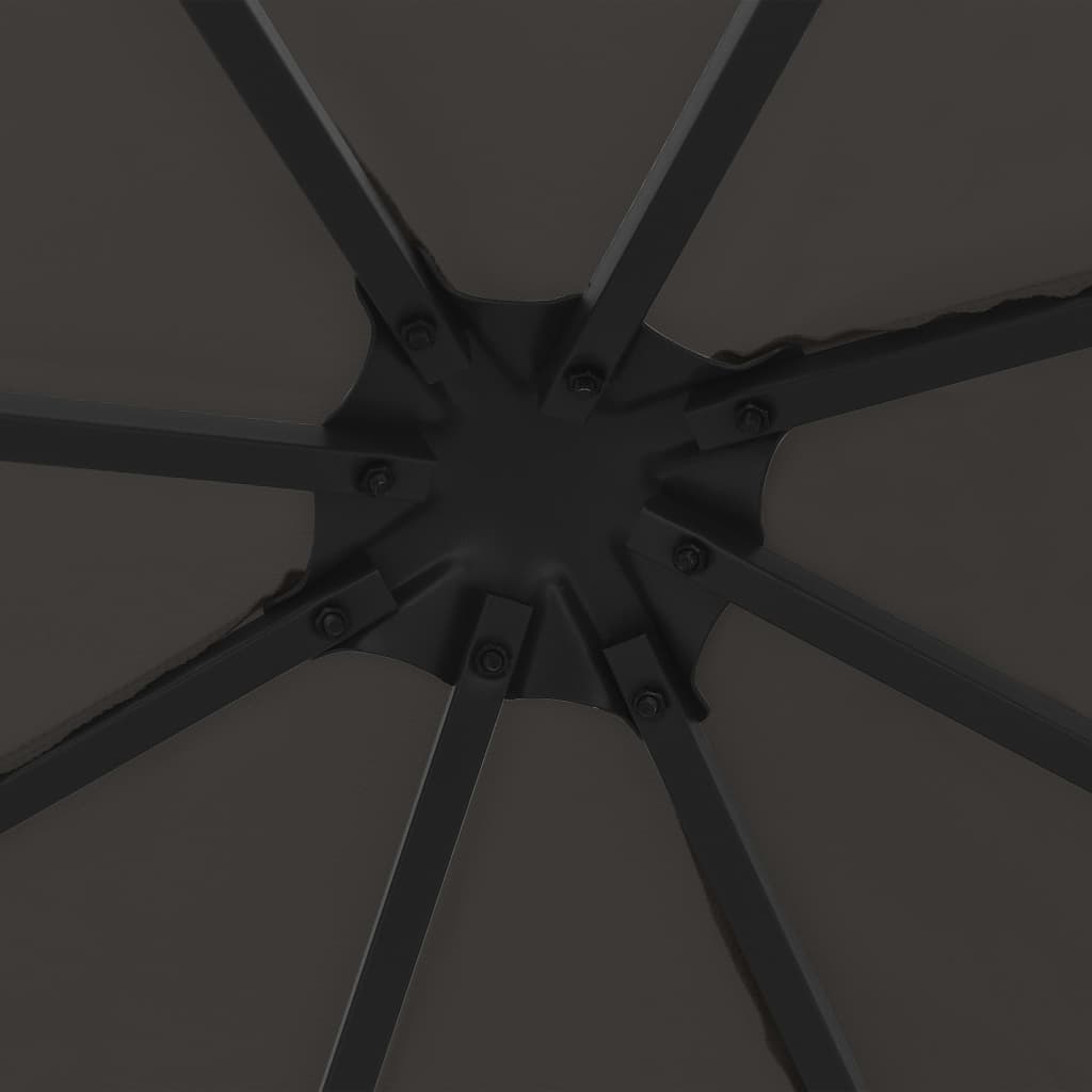 Gazebo 3x3 m Antracite | homemem39