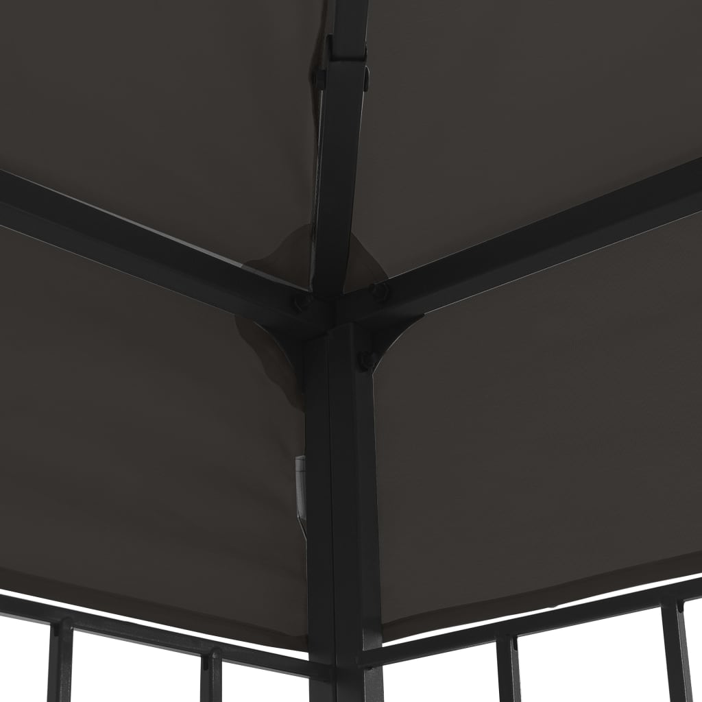 Gazebo 3x3 m Antracite | homemem39