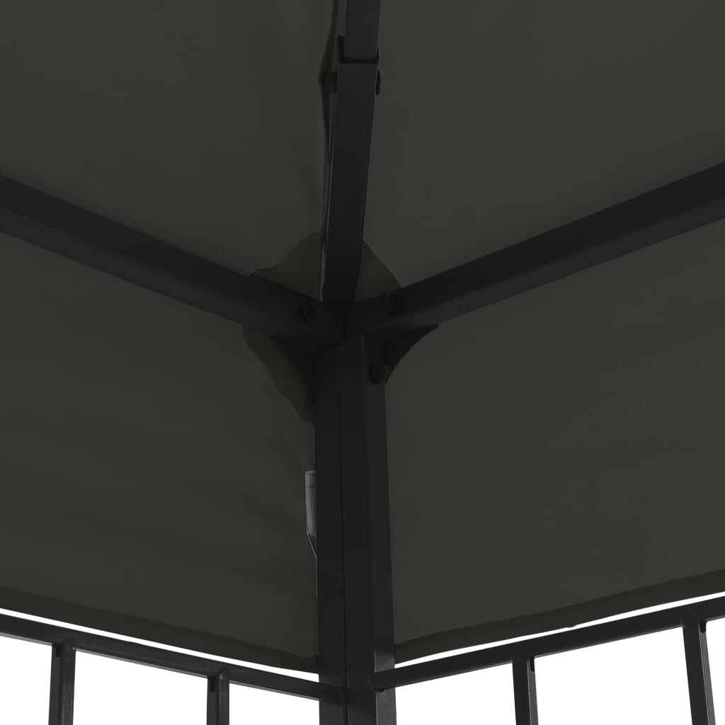 Gazebo 3x4 m Antracite | homemem39