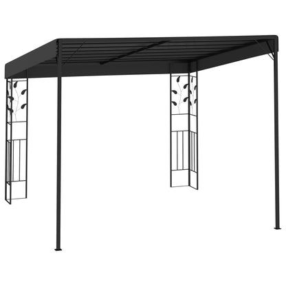 Gazebo a Parete 3x3x2,5 m Antracite | homemem39