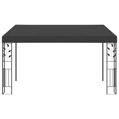 Gazebo a Parete 4x3x2,5 m Antracite