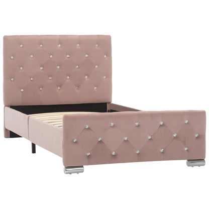Giroletto Rosa in Velluto 90x200 cm | homemem39
