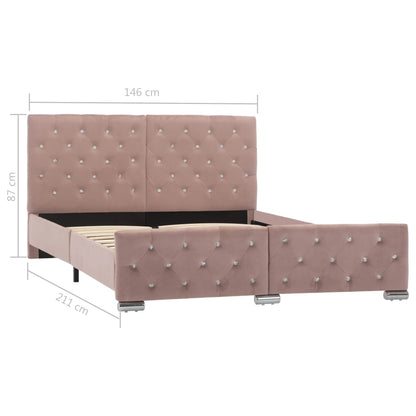 Giroletto Rosa in Velluto 140x200 cm | homemem39