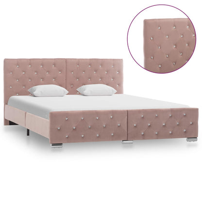 Giroletto Rosa in Velluto 160x200 cm | homemem39