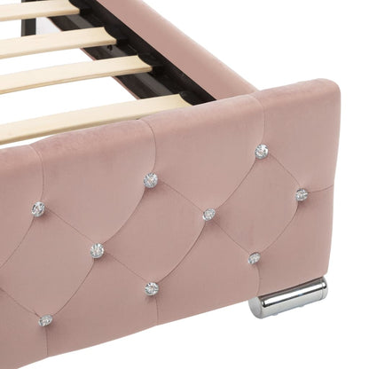 Giroletto Rosa in Velluto 160x200 cm | homemem39
