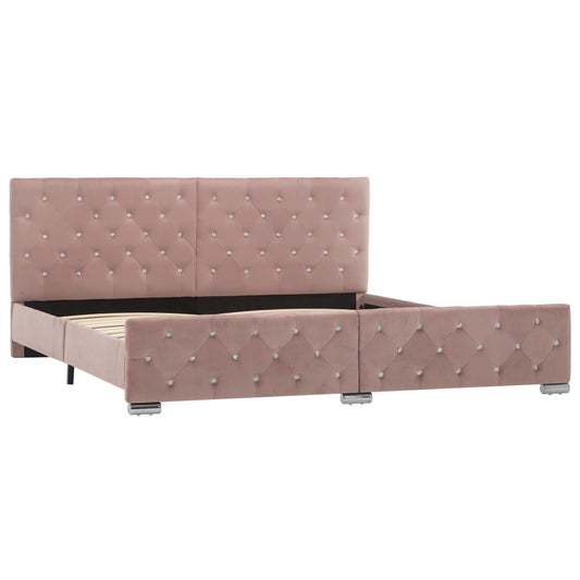Giroletto Rosa in Velluto 180x200 cm | homemem39