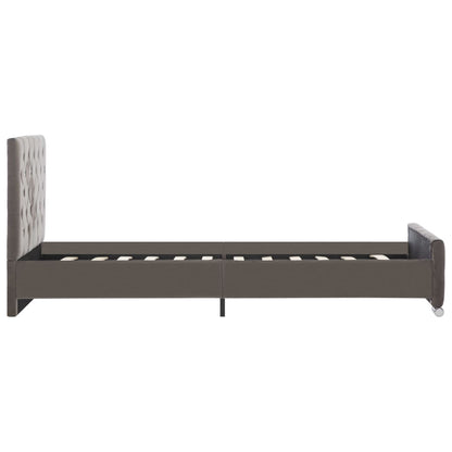 Giroletto Grigio in Velluto 90x200 cm | homemem39