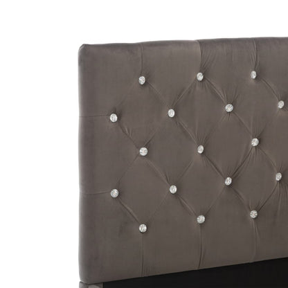 Giroletto Grigio in Velluto 100x200 cm | homemem39