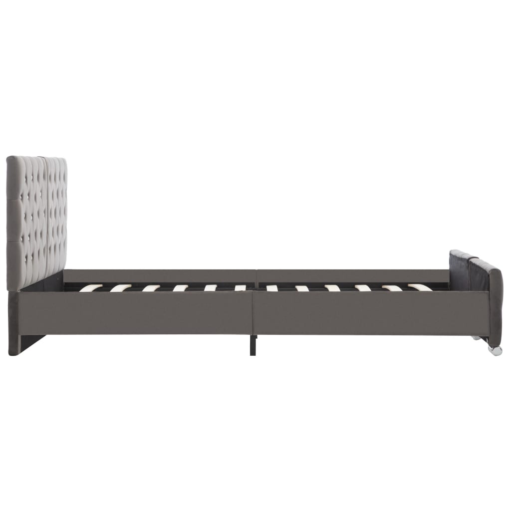 Giroletto Grigio in Velluto 140x200 cm | homemem39