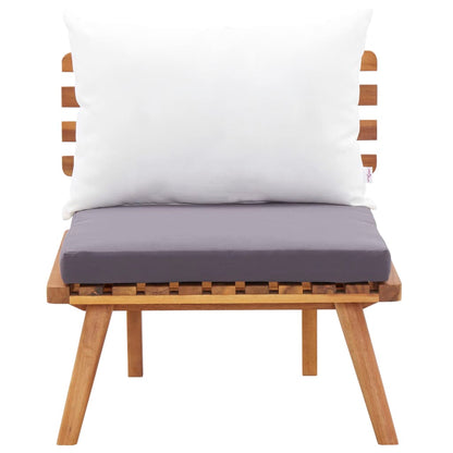 Set Divani da Giardino 5 pz in Legno Massello di Acacia | homemem39
