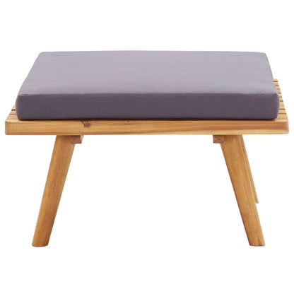 Set Divani da Giardino 5 pz in Legno Massello di Acacia | homemem39