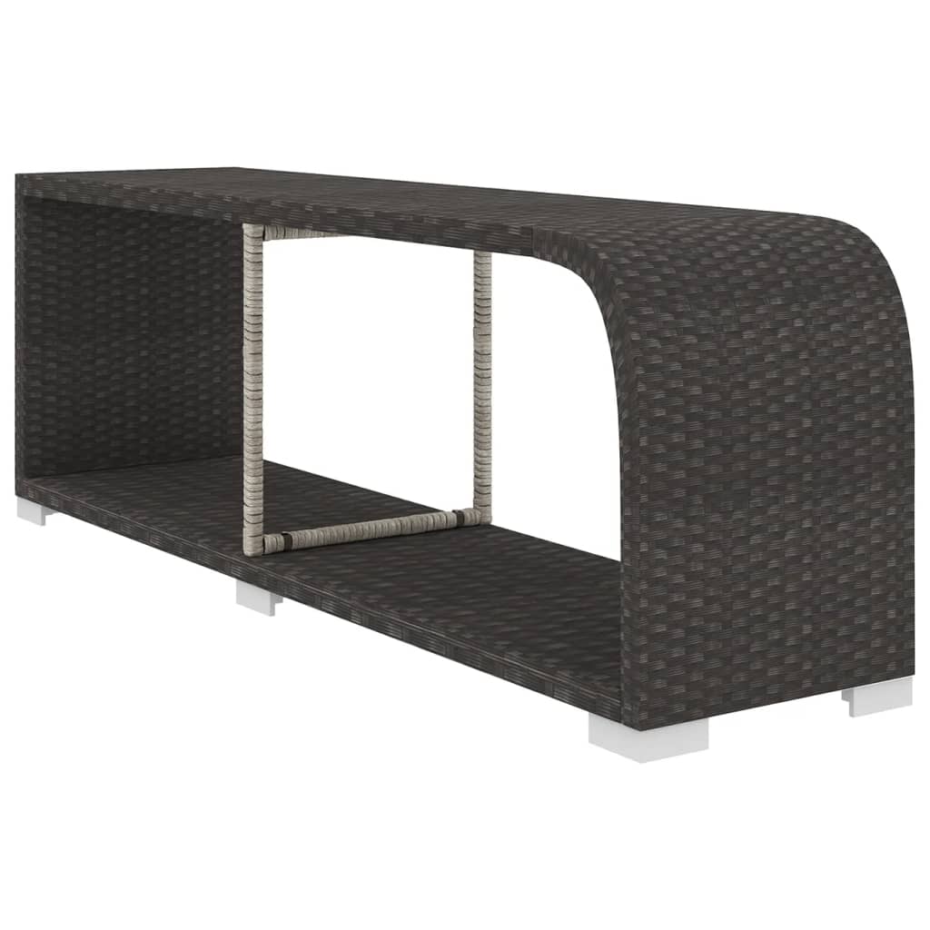 Set Divani da Giardino 8 pz con Cuscini in Polyrattan Nero | homemem39