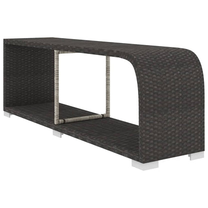 Set Divani da Giardino 8 pz con Cuscini in Polyrattan Nero | homemem39