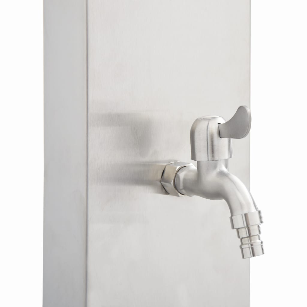 Rubinetteria per Doccia da Giardino 110 cm in Acciaio inox - homemem39