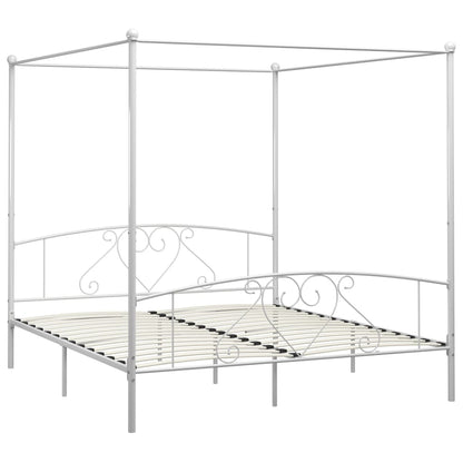 Giroletto Baldacchino senza Materasso 200x200 cm Metallo | homemem39