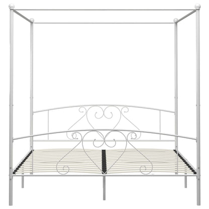 Giroletto Baldacchino senza Materasso 200x200 cm Metallo | homemem39