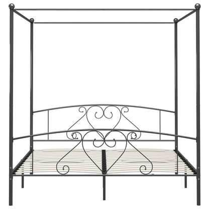 Giroletto Baldacchino senza Materasso 200x200 cm Metallo | homemem39