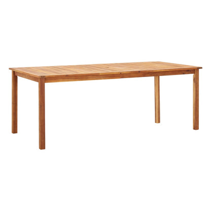Set Pranzo da Giardino 9 pz Polyrattan e Legno d'Acacia Grigio | homemem39