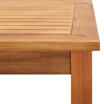 Garden Coffee Table 60x60x36 cm Acacia Wood