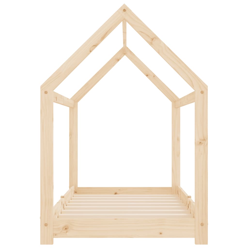 Giroletto per Bambini in Legno Massello di Pino 80x160 cm - homemem39