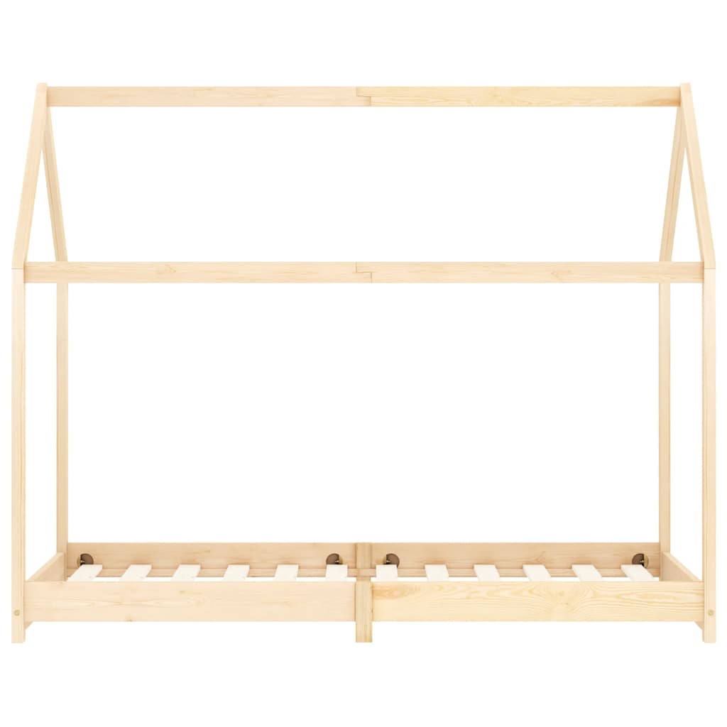 Giroletto per Bambini in Legno Massello di Pino 90x200 cm - homemem39