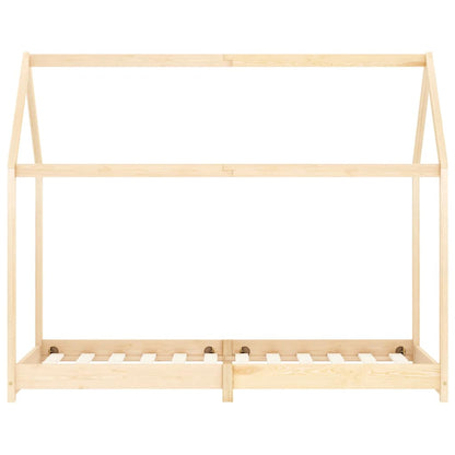 Giroletto per Bambini in Legno Massello di Pino 90x200 cm - homemem39