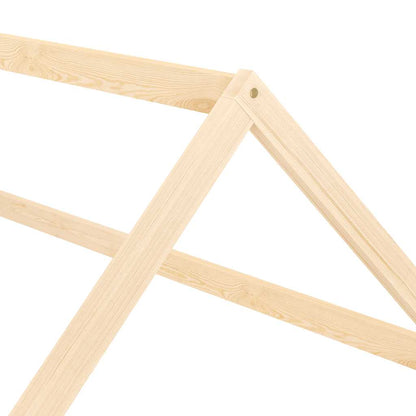 Giroletto per Bambini in Legno Massello di Pino 90x200 cm - homemem39