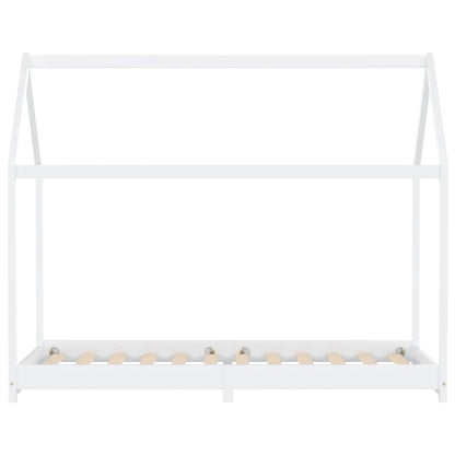 Giroletto per Bambini Bianco in Massello di Pino 90x200 cm | homemem39